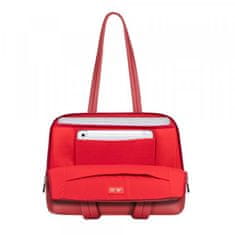 RivaCase 8992 ženska torba za prenosnike in tablice do 14 inch ali MacBook Pro 16" - rdeča
