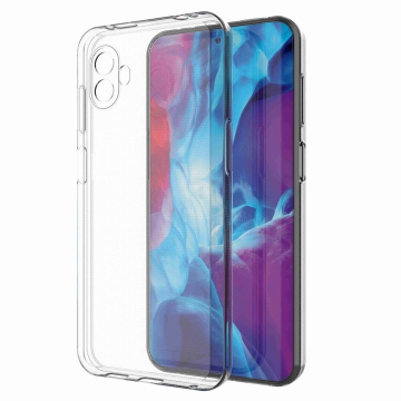 Onasi Clear Case 1,8 mm silikonski ovitek za Samsung Galaxy Xcover 6 Pro - prozoren