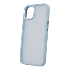 Onasi Satin silikonski ovitek za iPhone 7 / 8 / SE 2020 - prozorno moder