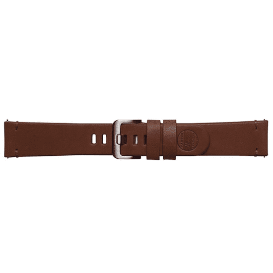 Samsung Pašček GP-R815BREEAAB za uro Gear Sport SM-R600 Galaxy Watch (42 mm), širina paščka 20 mm - rjav