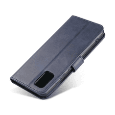 Onasi Wallet denarnica usnjena preklopna torbica Xiaomi Redmi 12C - modra