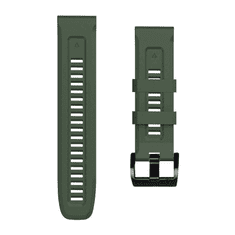 Onasi Silikonski pašček za uro 22 mm - Quick Fit - Fenix 5 / 6 / 6 Pro / 7 - vojaško zelen
