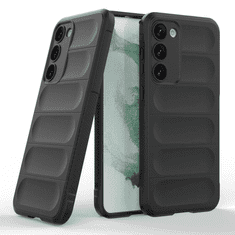 Onasi Wave silikonski ovitek za Samsung Galaxy S23 5G - črn