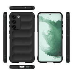 Onasi Wave silikonski ovitek za Samsung Galaxy S23 Plus 5G - moder