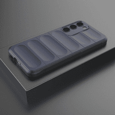 Onasi Wave silikonski ovitek za Samsung Galaxy S23 5G - moder