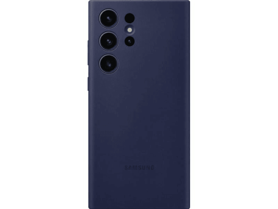 Samsung Original silikonski ovitek EF-PS918TNE za Galaxy S23 Ultra 5G - moder