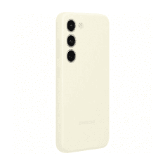 Samsung Original silikonski ovitek EF-PS911TUE za Galaxy S23 5G - bel