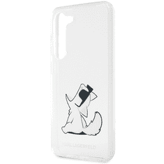 Karl Lagerfeld Originalen ovitek Samsung Galaxy S23 5G - Choupette Fun - prozoren - KLHCS23SSANKCPK