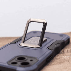 Onasi Silikonski ovitek Armor Ring za Xiaomi Redmi A1 / Xiaomi Redmi A2 - moder