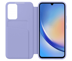 Samsung Original torbica S-View Wallet EF-ZA346CVE za Galaxy A34 - vijola