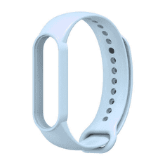 Onasi Silikonski pašček za uro Xiaomi Mi Band 5 in 6 - svetlo moder