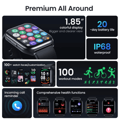 Xiaomi Haylou Watch 2 Pro LS02 pametna športna ura - modra