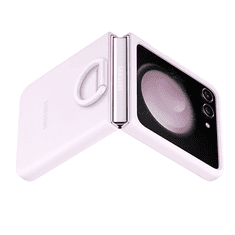 Samsung Original Indigo Silicon Case with Ring ovitek EF-PF731TVE za Galaxy Z Flip 5 - lavander