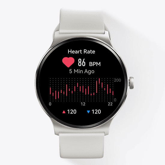 Xiaomi Haylou Solar Lite pametna športna ura - srebrna