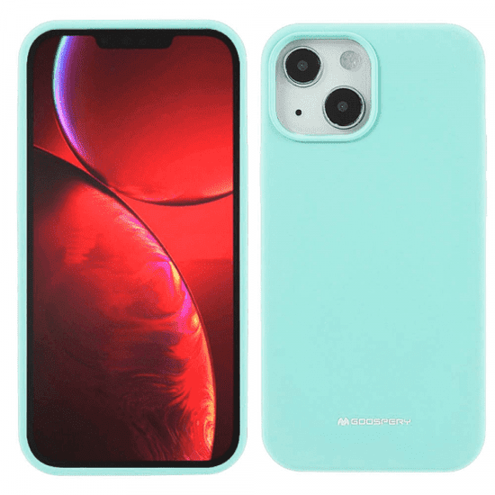 Goospery Soft Feeling silikonski ovitek za iPhone 15 - mint