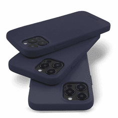 Goospery Soft Feeling silikonski ovitek za iPhone 15 - moder
