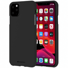 Goospery Soft feeling silikonski ovitek za iPhone X / iPhone Xs - črn