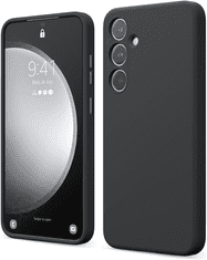 Onasi Silikonski ovitek za Samsung Galaxy S25 Plus 5G - mat črn