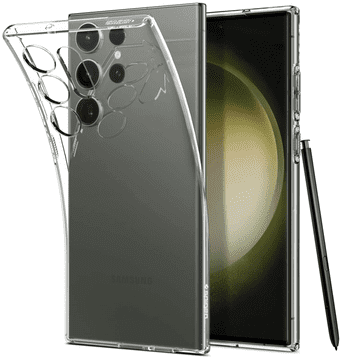 Onasi Ultra tanek silikonski ovitek za Samsung Galaxy S25 Ultra 5G - prozoren