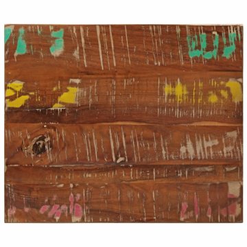 shumee vidaXL Mizna plošča 60x50x2,5 cm pravokotna trden predelan les