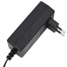 Vidaxl Električni naslanjač s funkcijo vstajanja črn