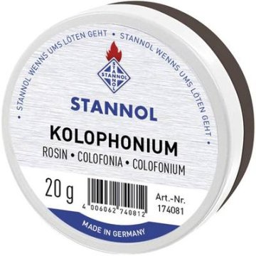 Stannol KOLOFONIJA talilo 20g za uporabo v elektroniki