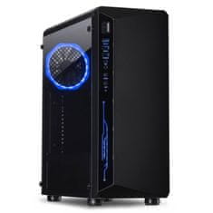 Inter-tech C-3 Saphir RGB okno gaming ohišje