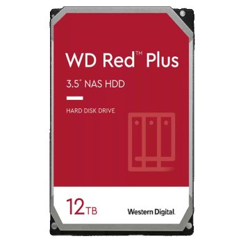 WD RED Plus 12TB 3,5" SATA3 256MB 7200rpm (WD120EFBX) NAS trdi disk