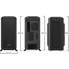Be quiet! SILENT BASE 802 WINDOW (BGW39) midiATX črno ohišje