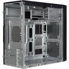 Inter-tech 6502 ROMEA microATX črno ohišje