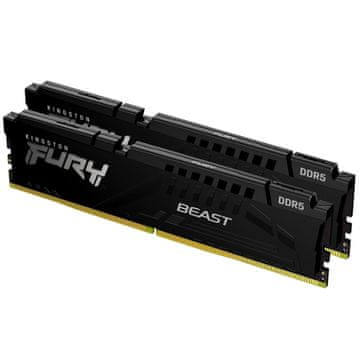 Kingston Fury Beast 32GB (2x16GB) 5600MT/s DDR5 CL40 XMP KF556C40BBK2-32 ram pomnilnik
