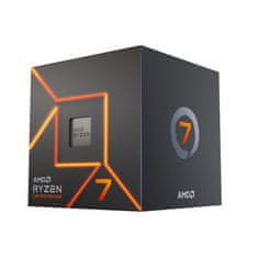AMD Ryzen 7 7700 3.8GHz 32MB 65W AM5 Wraith Prism hladilnik BOX procesor + Darilo: Monster Hunter Wilds