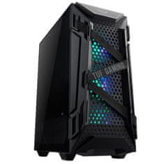 ASUS TUF Gaming GT301 RGB midiATX okno črno ohišje