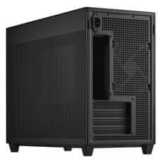 ASUS Prime AP201 MicroATX črno ohišje