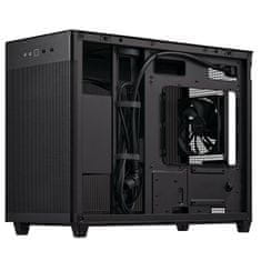 ASUS Prime AP201 MicroATX črno ohišje
