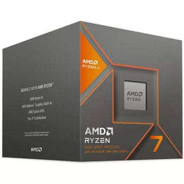 AMD Ryzen 7 8700G 4,2/5,1GHz 45-65W AM5 Wraith Spire hladilnik BOX procesor