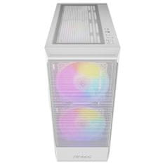 Antec NX416L ARGB Mid-Tower ATX okno belo gaming ohišje