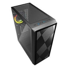 Sharkoon VS8 RGB midiATX okno črno ohišje