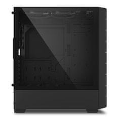 Sharkoon RGB Hex midiATX okno črno ohišje