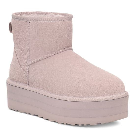 Ugg Australia Škornji elegantni čevlji bež Lassic Mini Platform