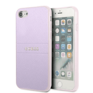 Guess GUHCI8PSASBPU usnjen ovitek za iPhone 7 / 8 / SE 2020 - vijola