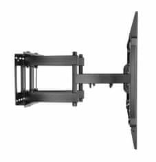 Manhattan stenski nosilec za TV, 152 - 254 cm, dvojna roka, črn (461221)