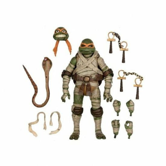 NECA Super junaki Neca Michelangelo Mummy Sodobna