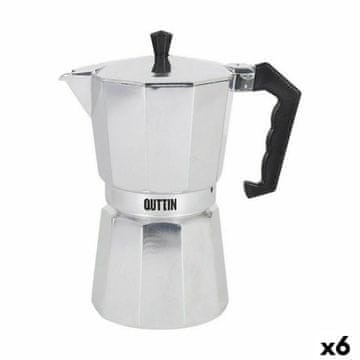 Quttin Italijanski Kuhalnik za Kavo Quttin Aluminij 12 Cești (6 kosov)