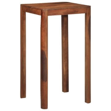Vidaxl vidaXL Barska miza, 60x60x107 cm, masivni akacijev les