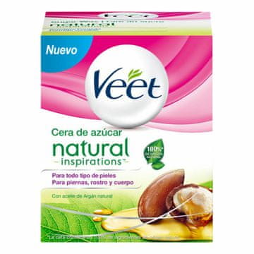 Veet Depilacijska krema za telo Veet Cera Tibia Natural Arganovo olje Sladkor 250 ml