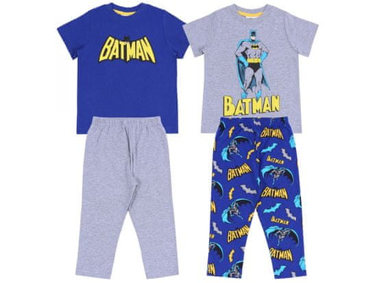 sarcia.eu 2 x Modro-siva pižama Batman DC COMICS