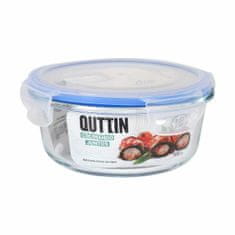 Hermetična Škatla za Malico Quttin Krožen 650 ml ø 15,5 x 7,1 cm (6 kosov)