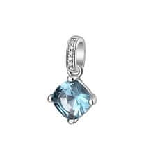 Brosway Srebrn obesek z modrim cirkonom Fancy Cloud Light Blue FCL18