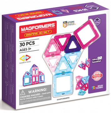 Magformers Set pastel 30 kosov
